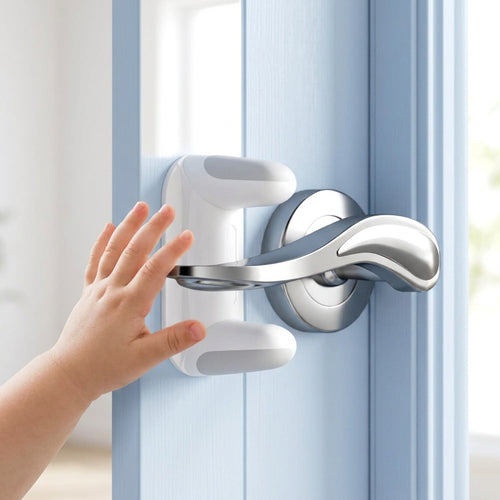 Baby Door Lever Locks - Child Safety Handles